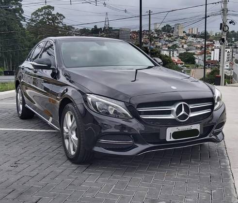 MERCEDES-BENZ C 180 1.6 CGI AVANTGARDE 16V TURBO GASOLINA 4P AUTOMÁTICO MERCEDES-BENZ C 180 1.6 CGI AVANTGARDE 16V TURBO GASOLINA 4P AUTOMÁTICO